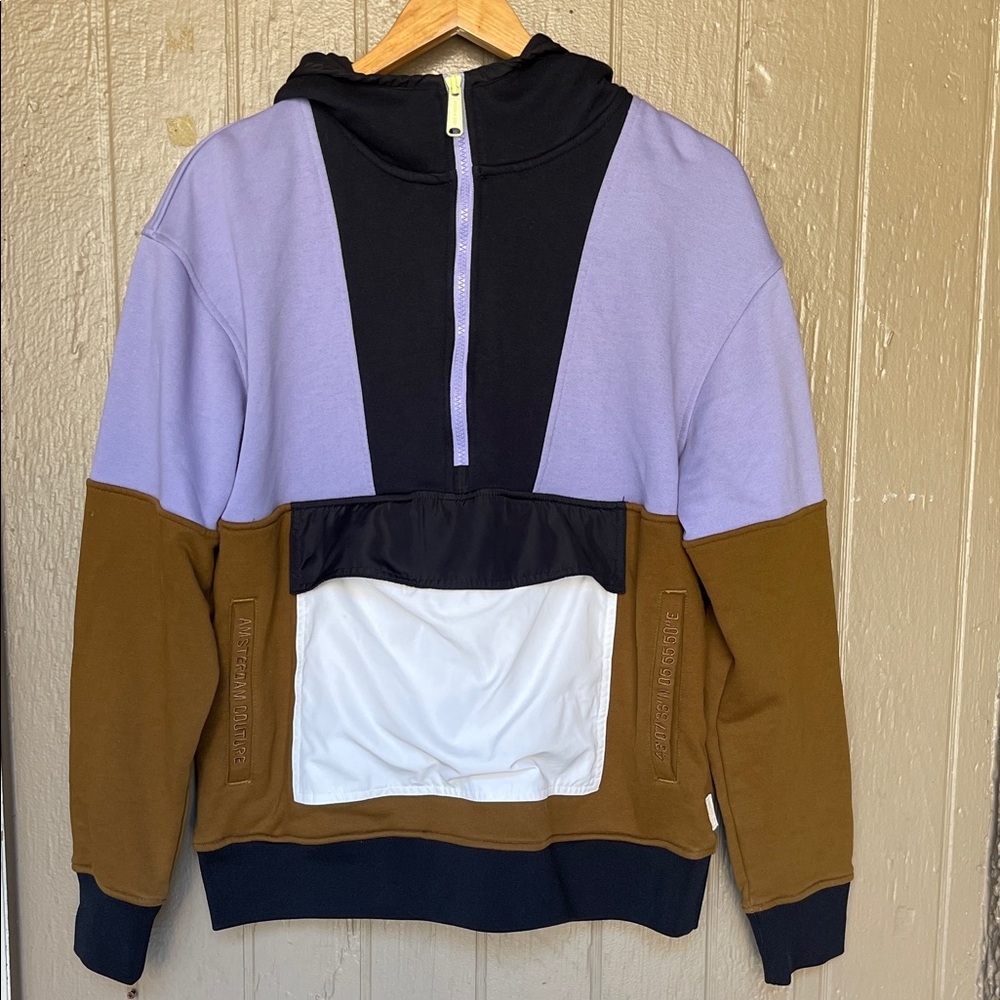Scotch & Soda Men's Zip-Up colorblock hoodie size L